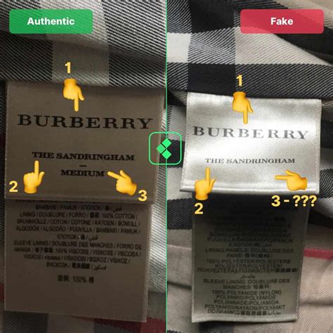 burberry authenticity check jacket|is burberry blue label authentic.